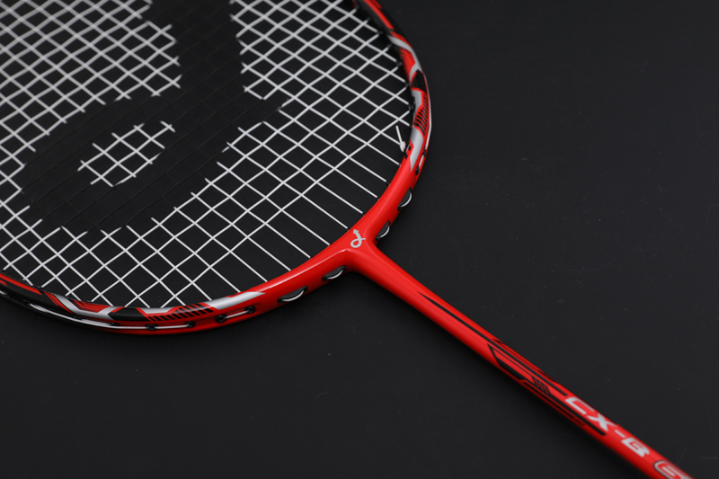 Premium Karbon Badminton Raketi CX-B658 Kırmızı