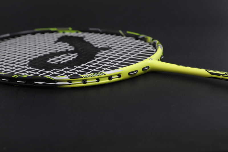 Premium Karbon Badminton Raketi CX-B658 Açık Sarı