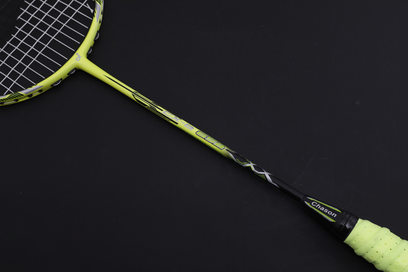 Premium Karbon Badminton Raketi CX-B658 Açık Sarı